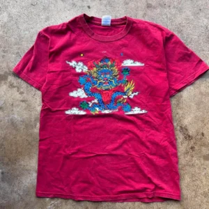 Vintage 90s y2k Jnco Japanese Dragon Shirt