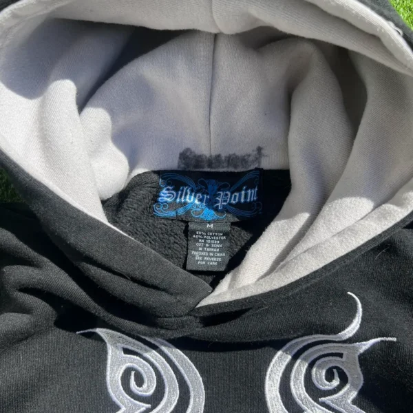 JNCO Black and White Hoodie