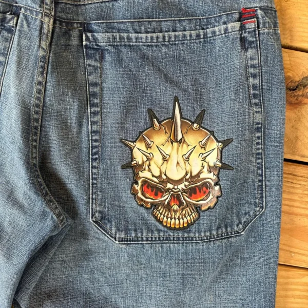 JNCO Men's Blue Shorts