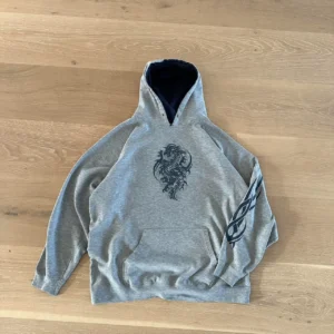 JNCO Dragon Logo Grey Hoodie