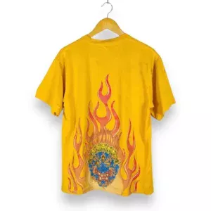 JNCO Demon Skull Head Flame shirt