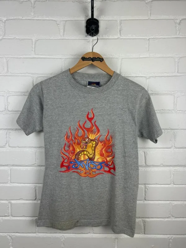 Vintage JNCO Y2K Snake Flames T Shirt