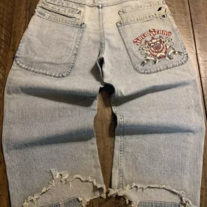 JNCO Distressed Double Pocket Baggy Jeans