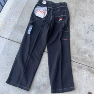 JNCO Tribal Logo Crown Jeans