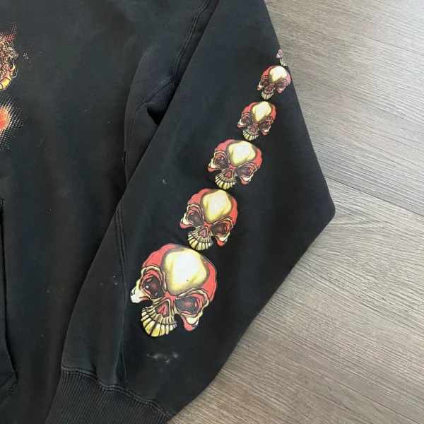 VTG Y2K JNCO Jeans Skull Hoodie